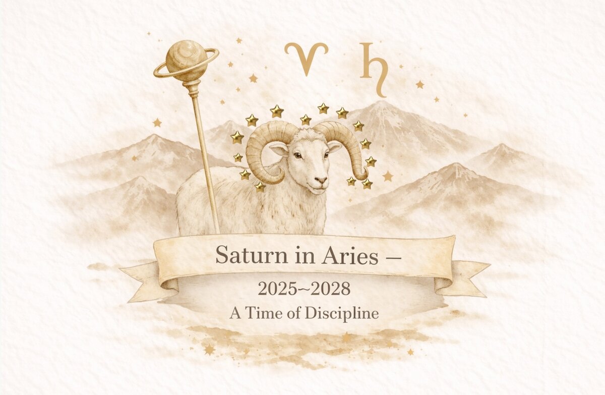 【星読みNEWS】〈2/14〜土星×牡羊座入り〉に意識しておきたいこと３