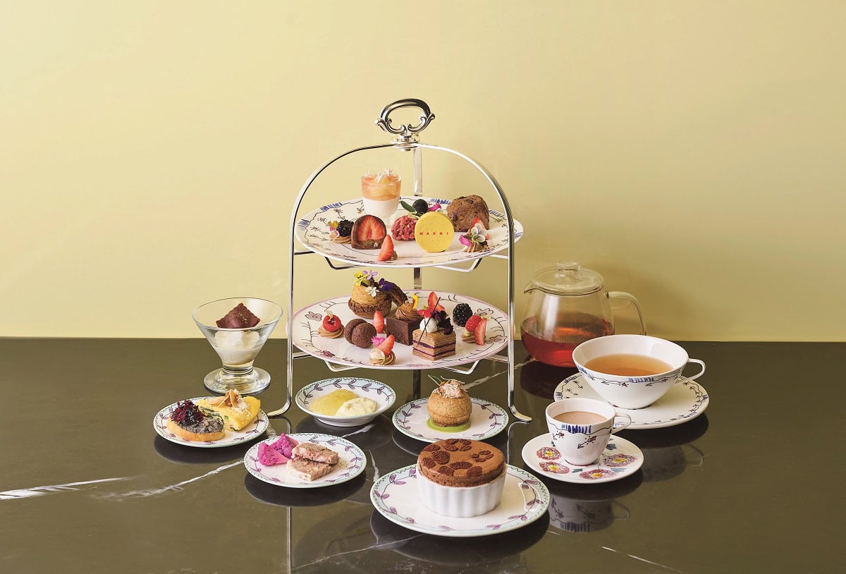 1月中旬よりスタートしたバレンタインシーズンの「アフタヌーンティー」