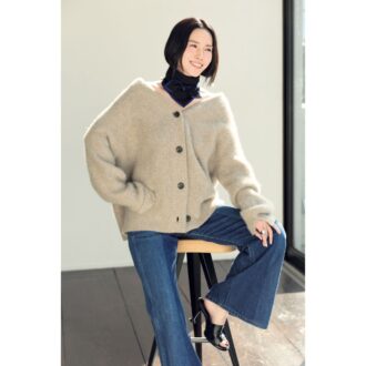 【中谷美紀さんインタビュー】40代の振り返り＆デニムとニットのおしゃれ【インタビュー後編】