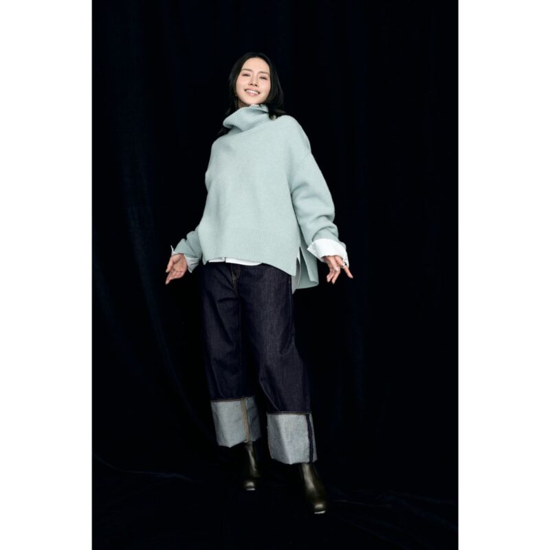 【中谷美紀さんインタビュー】40代の振り返り＆デニムとニットのおしゃれ【インタビュー後編】