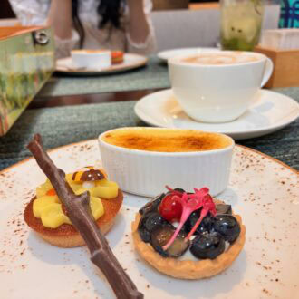 ANAインターコンチネンタルホテル東京「ザ・ステーキハウス」の「フォレスト・ブースト」デザート