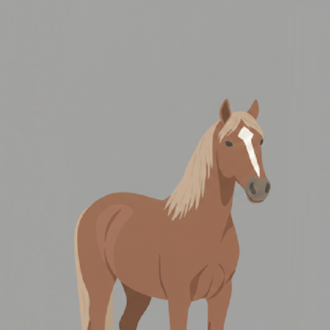 茶色い馬を選んだあなた