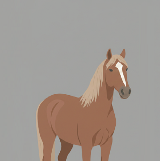 茶色い馬を選んだあなた