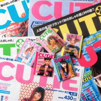 あの人気ファッション誌『CUTiE』が豆本になってガチャガチャで復刊！