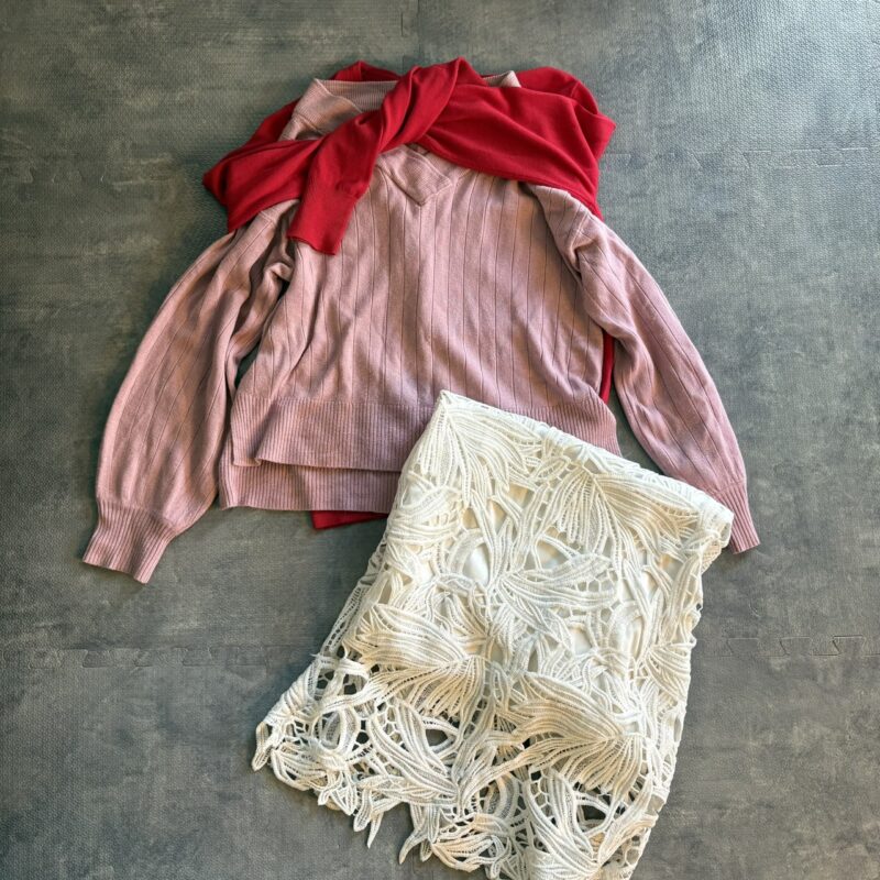 旬のカラーブロックスタイル