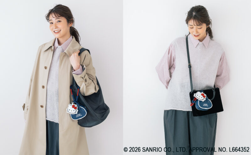 手持ちのバッグにつけて 便利でかわいいバッグチャームに♡