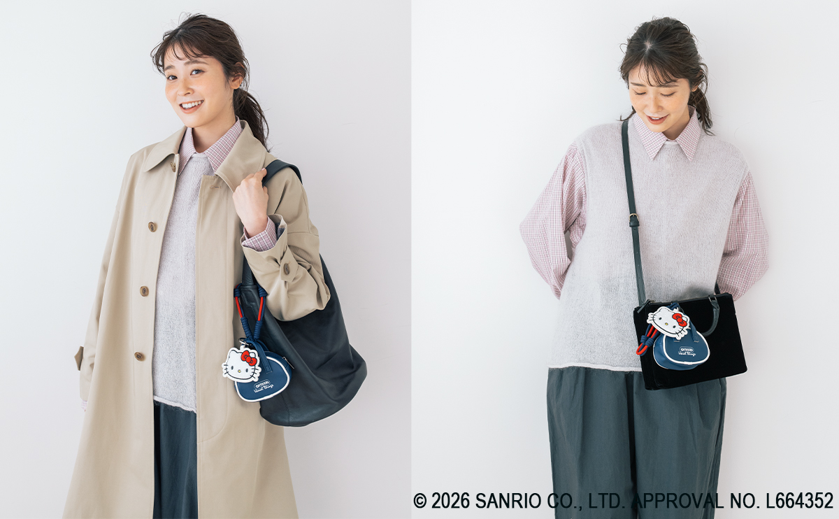 手持ちのバッグにつけて　便利でかわいいバッグチャームに♡