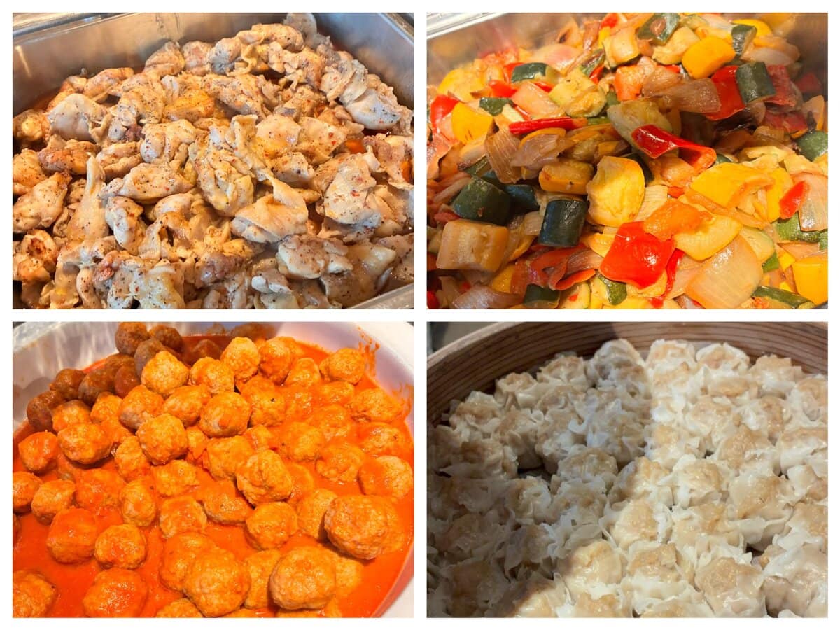 ホットミールも充実