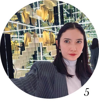 5.東京の美術館で、印象的だったインスタレーションを撮影。