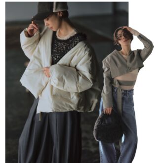 【40代着まわし】大人にとって一見難しいシアートップスはレイヤードでこう着る！ テクを伝授