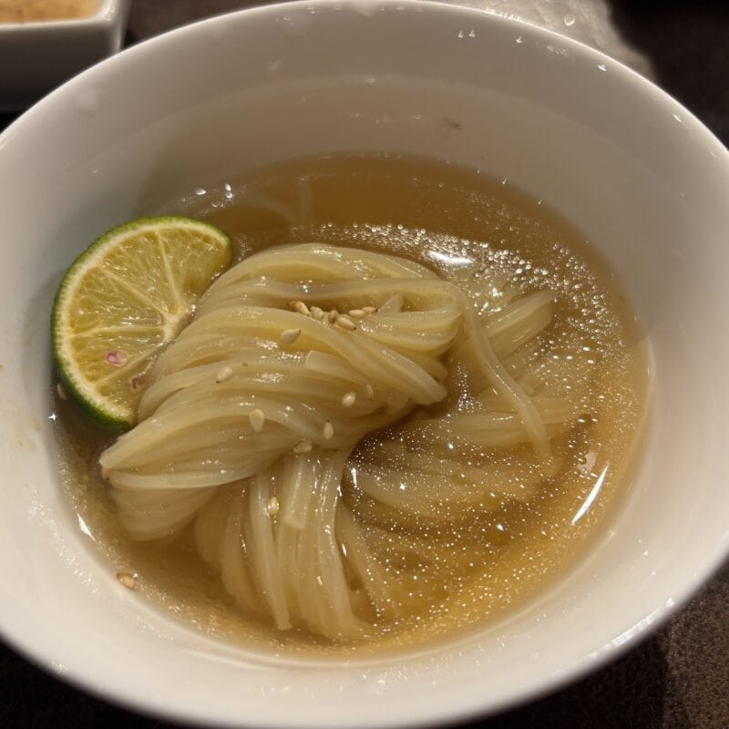 〆ご飯と麺も絶品