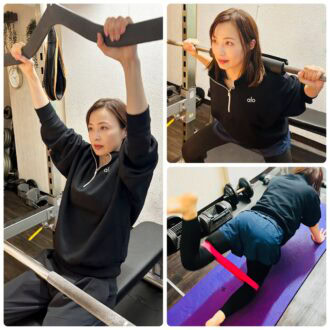 トレーニング姿