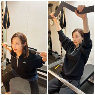 トレーニング姿