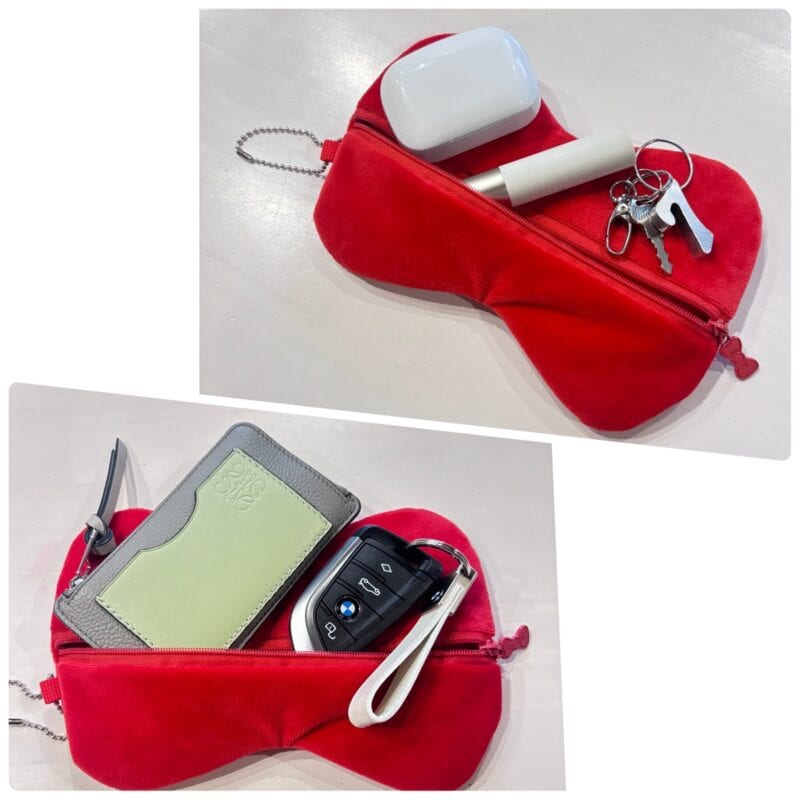 悶絶級の可愛さ!ふわふわリボンポーチの活用法