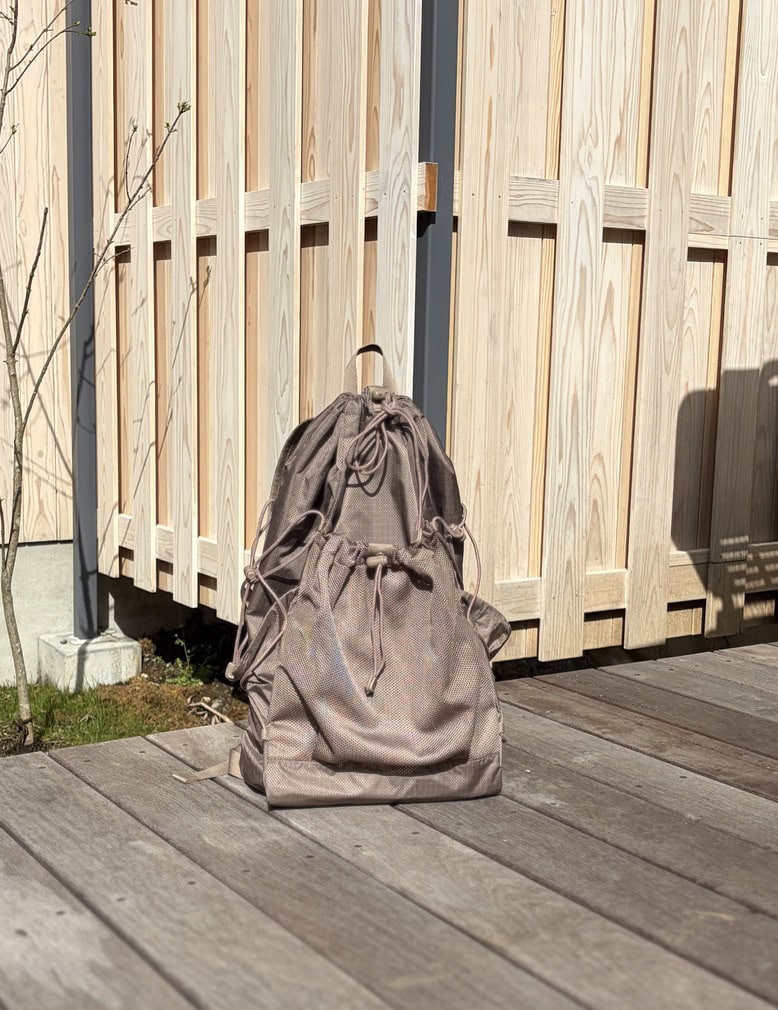 撥水 リップストップ リュック4,990円(無印良品)