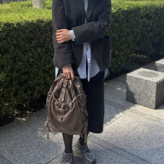 合わせやすいモカブラウンもお気に入り♡