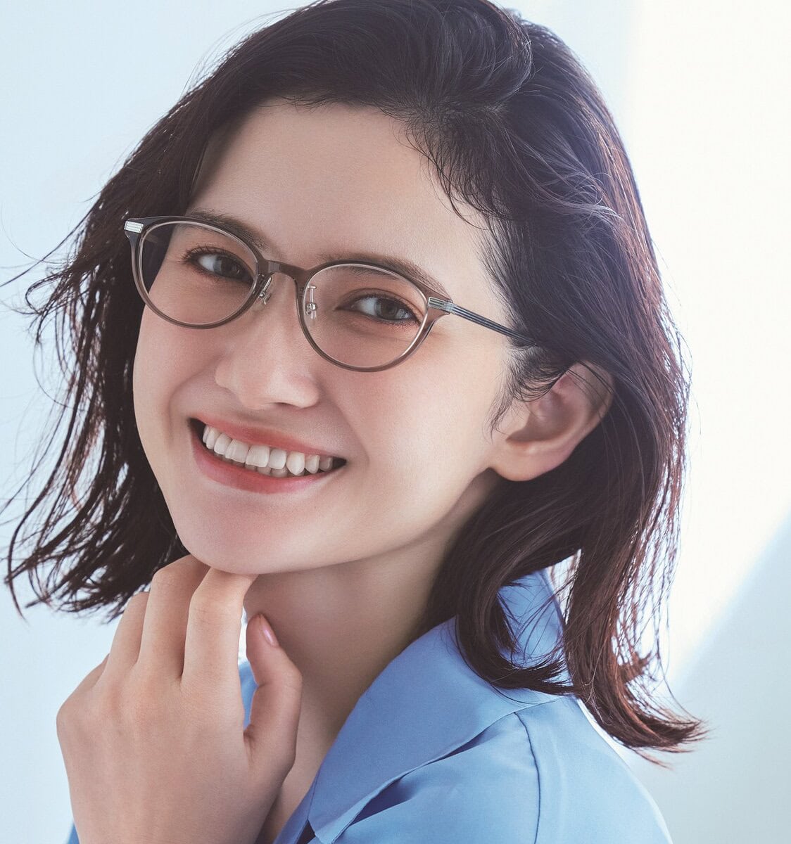 オグラ眼鏡店ビアンシュールオーバル型