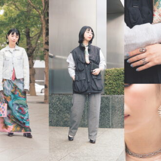 “スカーフで華やぎ投入”ADER bijoux ショールームPR 砂辺綾子さんのリアルコーデ2days