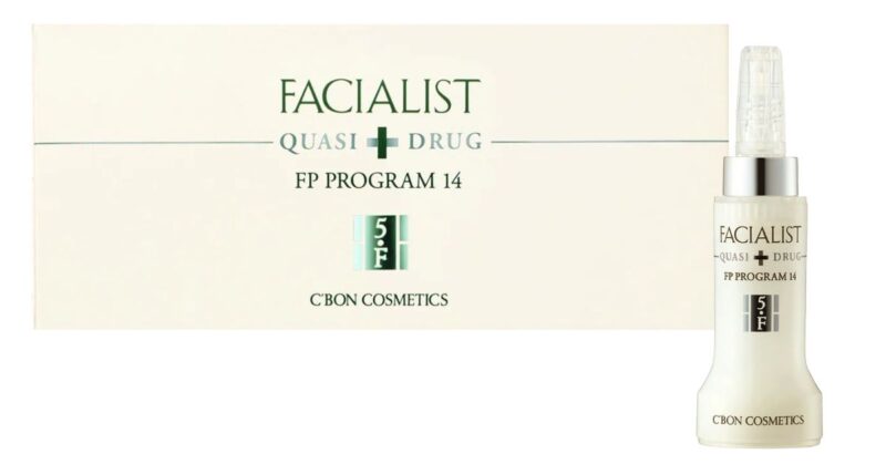 シーボン「フェイシャリスト FPプログラム14a」のパッケージと中身のボトル画像