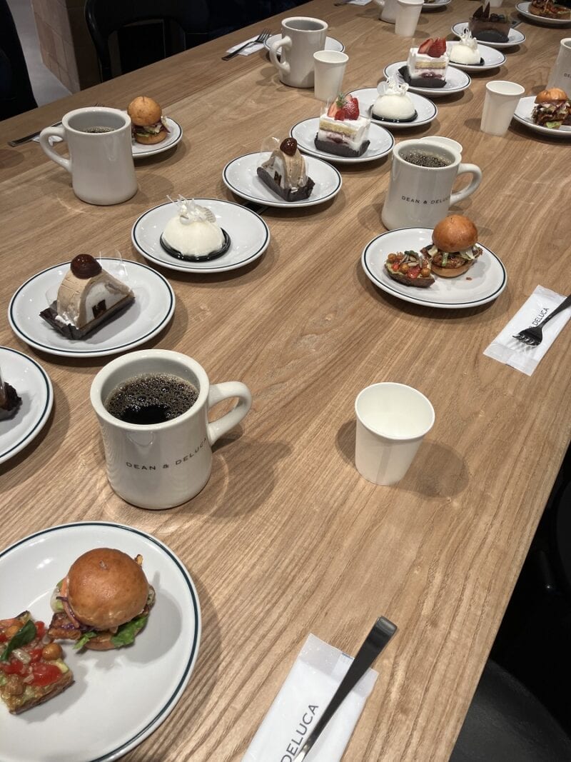 ディーン&デルーカ大井町内覧会の試食