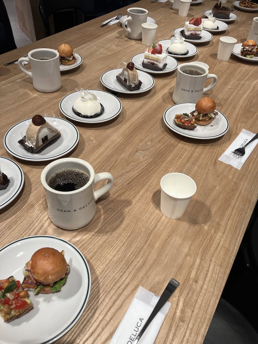 ディーン＆デルーカ大井町内覧会の試食