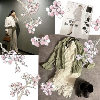 春コーデ トップ画像