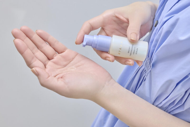 とろりとなじむ質感