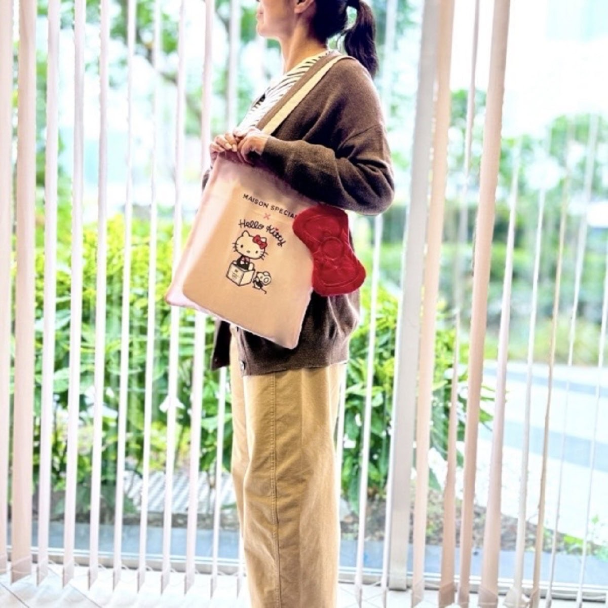 キティラーじゃなくても注目しちゃうトートバッグ