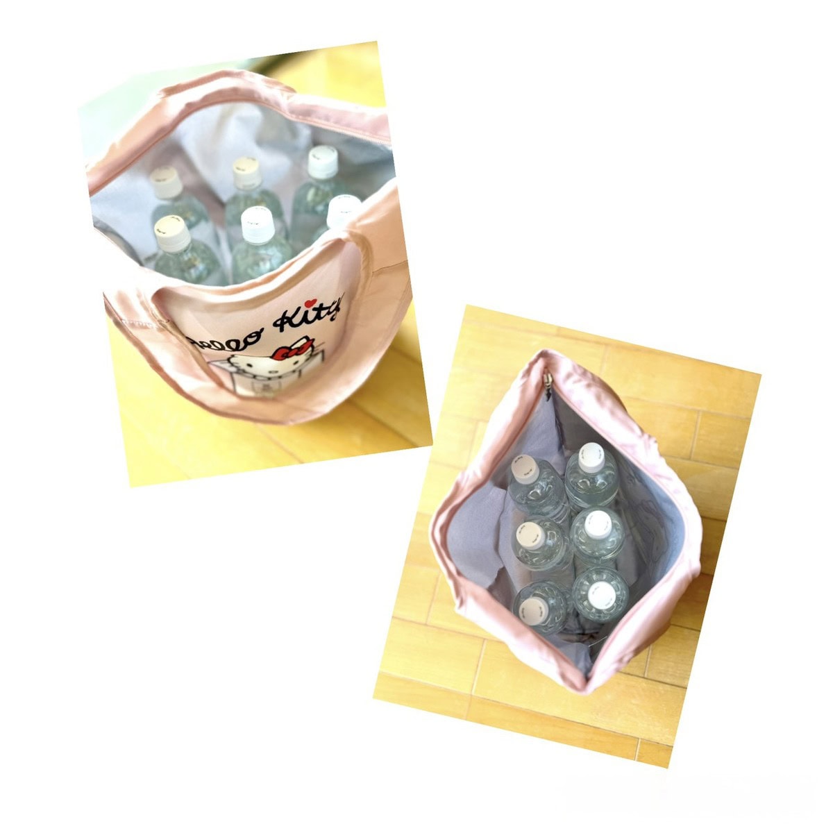 今回の付録は、キティちゃんがかわいいマルシェバッグ！