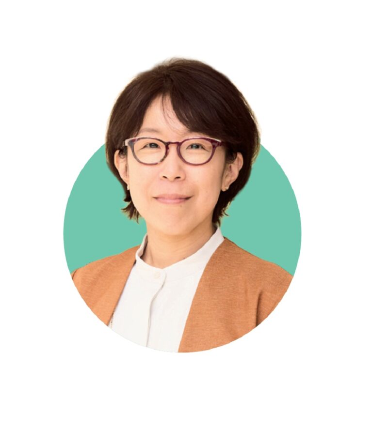 オグラ眼鏡PR・土屋純子さん