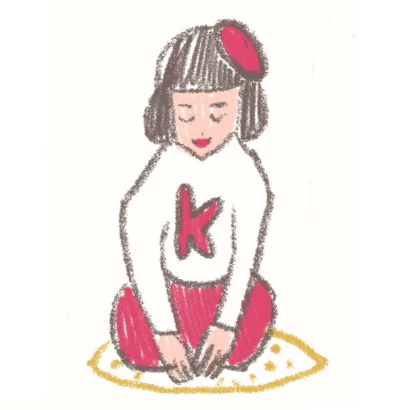 五月女ケイ子さん イラスト