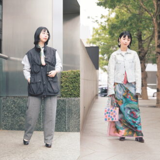 【40代春スナップ】“スカーフで華やぎ投入♡”ADER bijoux ショールームPR 砂辺綾子さんのリアルコーデ2days