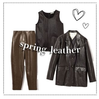 【40代ファッション】コスパよくお洒落を楽しむ！オールシーズンで使える「春レザー」アイテム３選