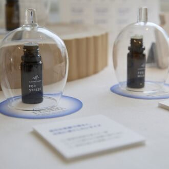 「スリーピングサポートシリーズ」の体験ブース