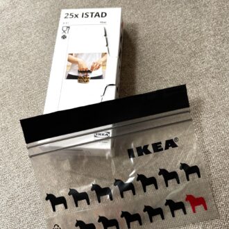 IKEAフリーザーバッグ