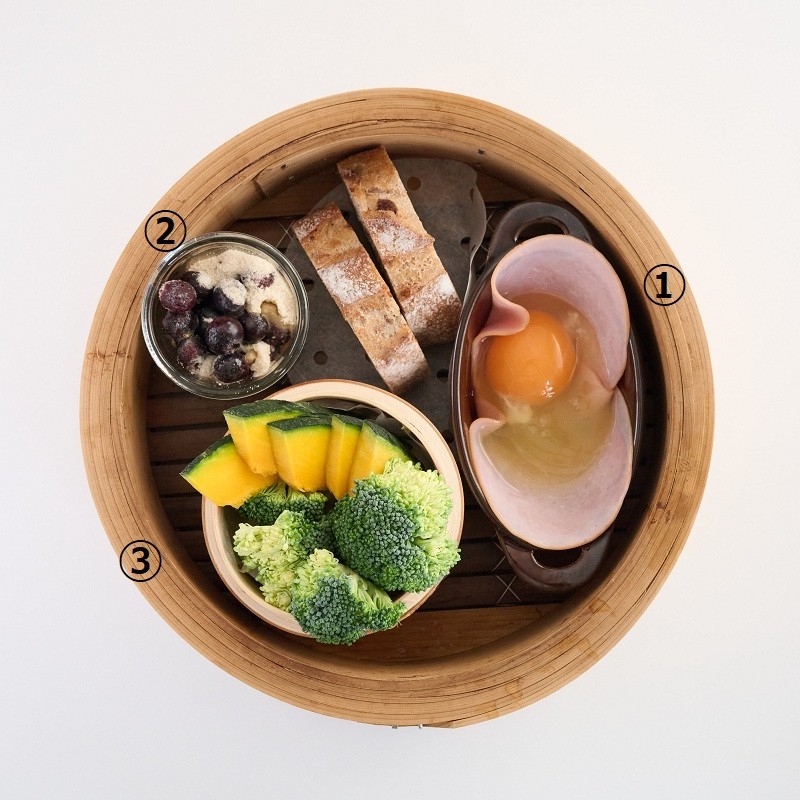 洋風朝ごはんの下準備