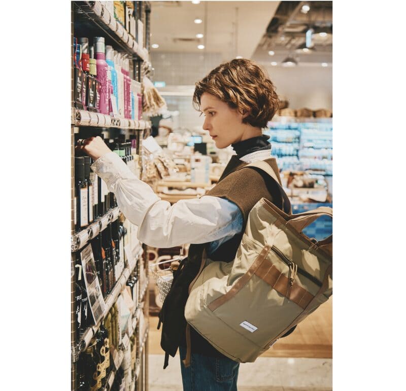 リュックとしても使いやすい