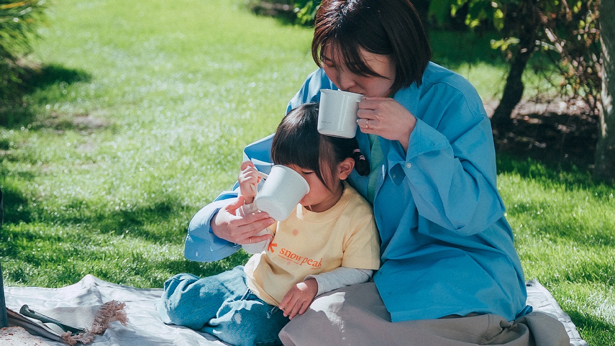 キャンプではこどもとゆっくり過ごせる時間を