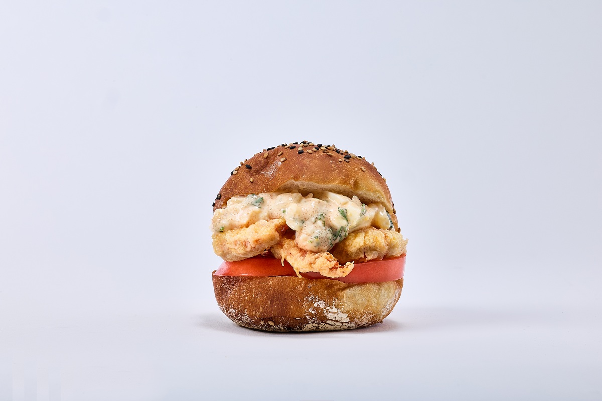 【海老明太タルタルバーガー】￥760