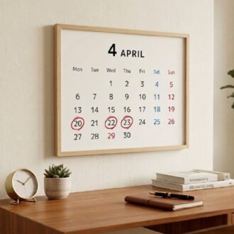 4月20日・22日・23日は“運勢ブーストの3日間”。一粒万倍日×天恩日が重なるラッキーデーも【2026年】