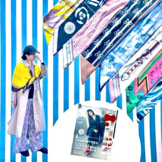 【マンネリ打破コーデ３選】お手本はGLOW5月・6月合併号！「春はロングネックレス＆スカーフで今年顔！」特集｜かがやき隊 藤野翠