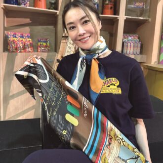 最近ハマっているスカーフ