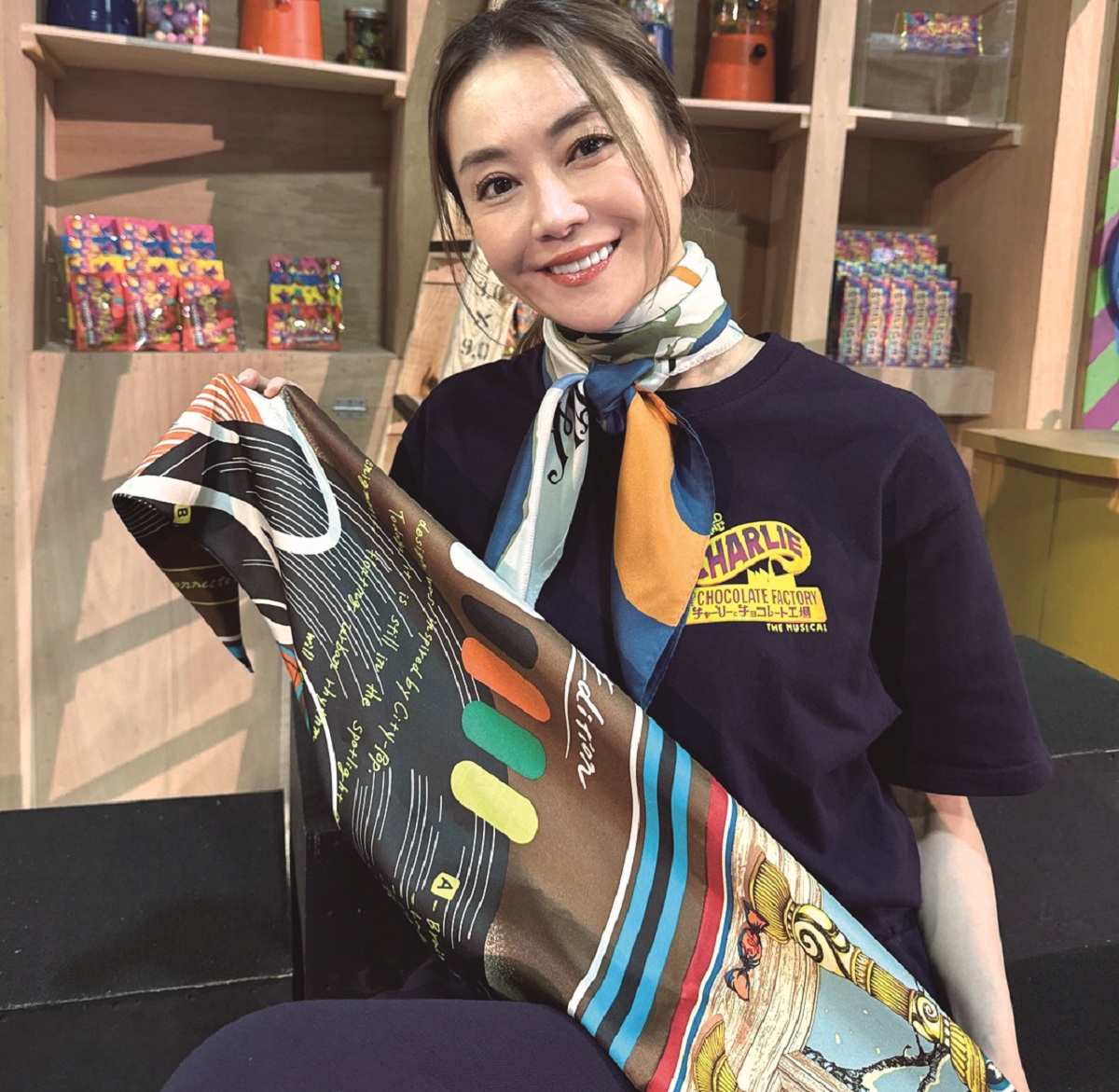 最近ハマっているスカーフ