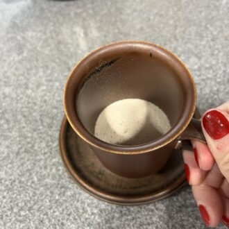 粉はかなり多め