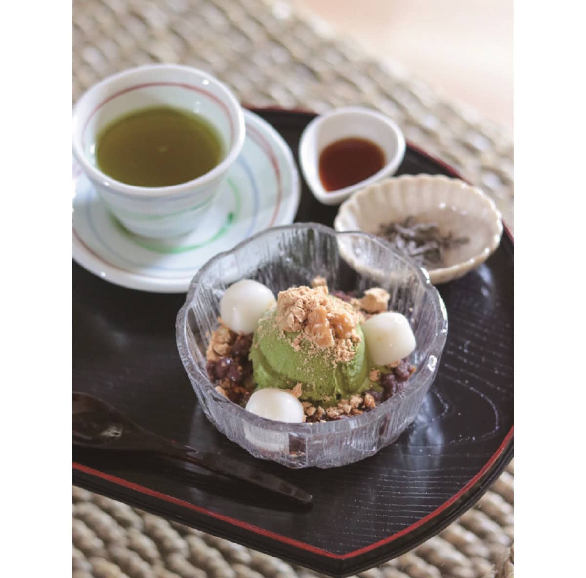 湯上がりに嬉しい、甘味処の自家製スイーツ。