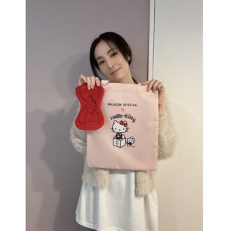 【付録レポ】細部までこだわられたデザインに感動！「メゾンスペシャル×ハローキティ」のリボンポーチ＆トートバッグが 可愛すぎる | かがやき隊  北澤亜由美