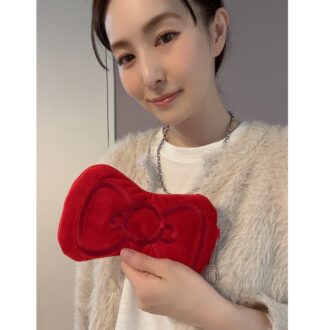 使い勝手万能なリボンポーチ