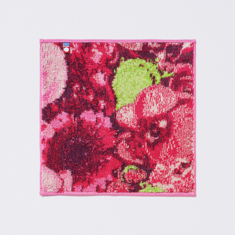 今治タオルのブラッシュブルーム/花柄