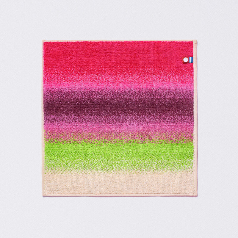 今治タオルハンカチのブラッシュブルーム/グラデーション