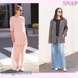 【大人のサングラスコーデ】 おしゃれプロたちは【ayame】のサングラスを愛用していた！見本コーデ2選